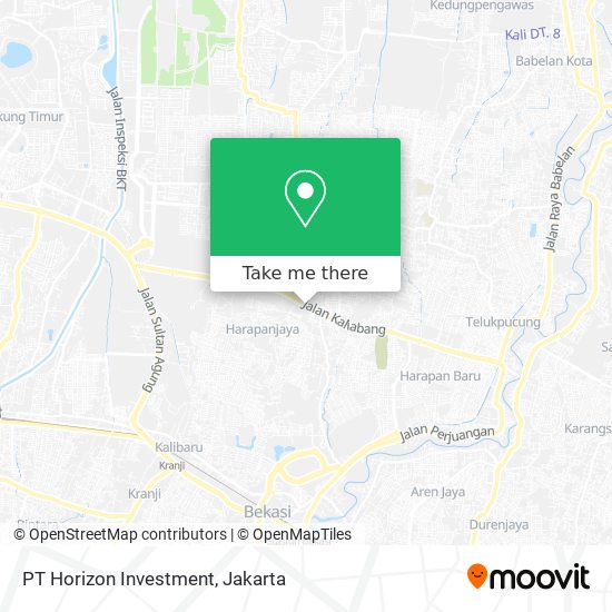 PT Horizon Investment map