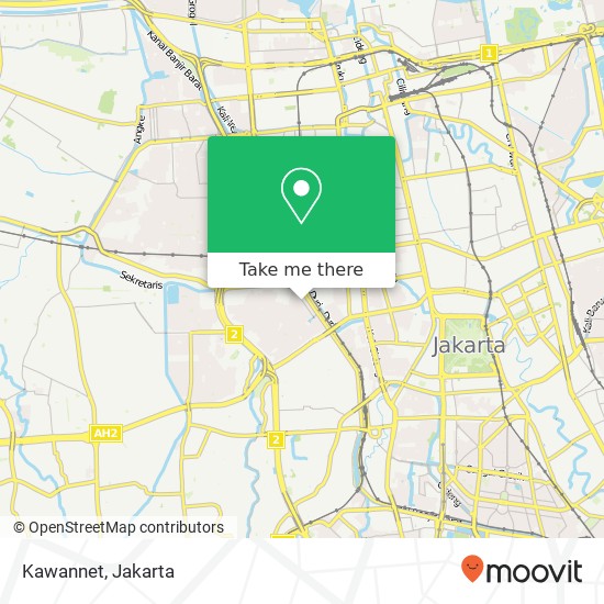 Kawannet map