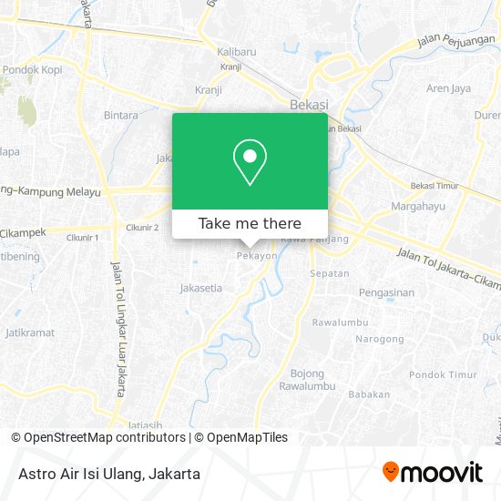 Astro Air Isi Ulang map