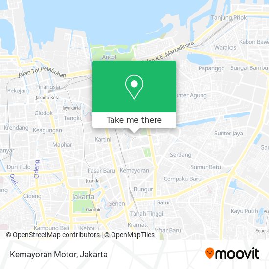 Kemayoran Motor map