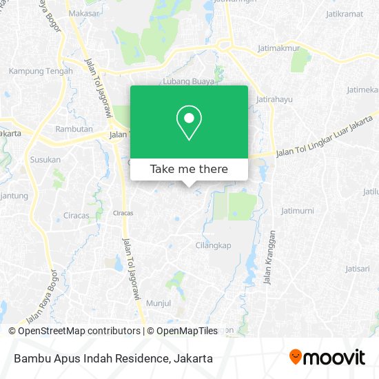 Bambu Apus Indah Residence map