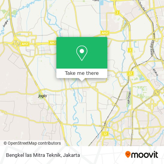 Bengkel las Mitra Teknik map