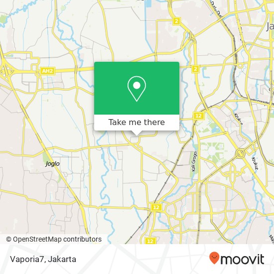 Vaporia7, Kebon Jeruk map