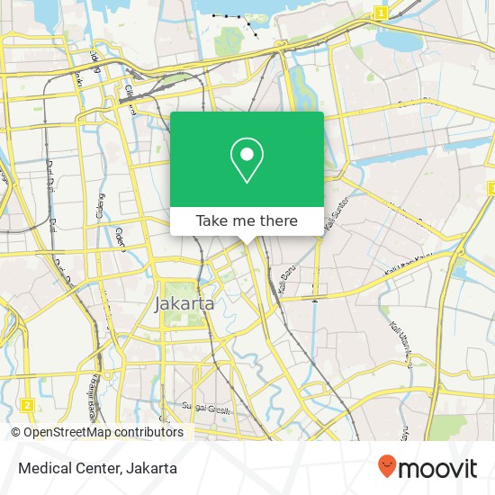 Medical Center map