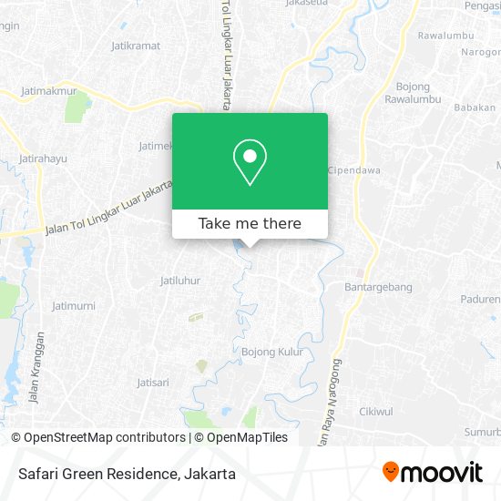Safari Green Residence map