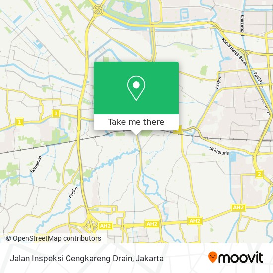 Jalan Inspeksi Cengkareng Drain map