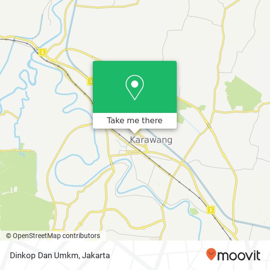 Dinkop Dan Umkm map