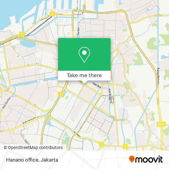 Hanano office map