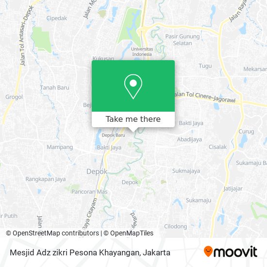 Mesjid Adz zikri Pesona Khayangan map