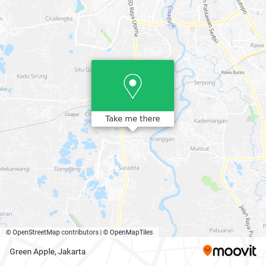 Green Apple map