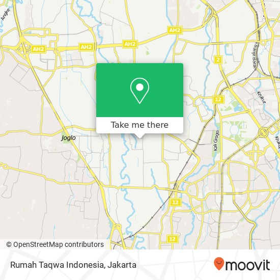 Rumah Taqwa Indonesia map