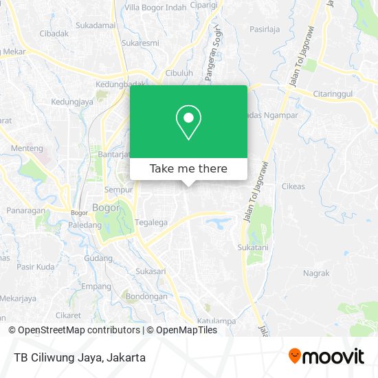 TB Ciliwung Jaya map