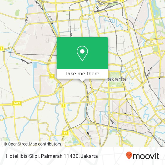 Hotel ibis-Slipi, Palmerah 11430 map