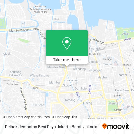 Pelbak Jembatan Besi Raya.Jakarta Barat map