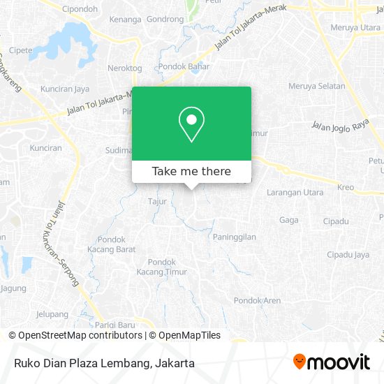 Ruko Dian Plaza Lembang map