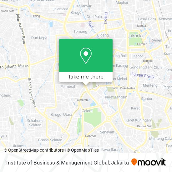 Institute of Business & Management Global map