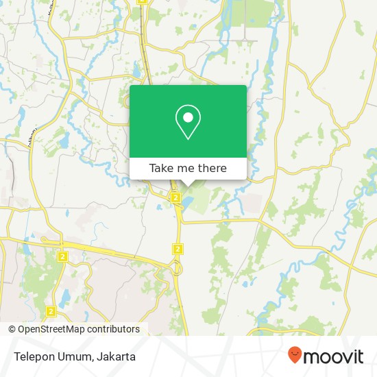 Telepon Umum map