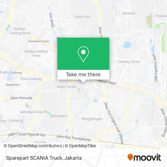 Sparepart SCANIA Truck map