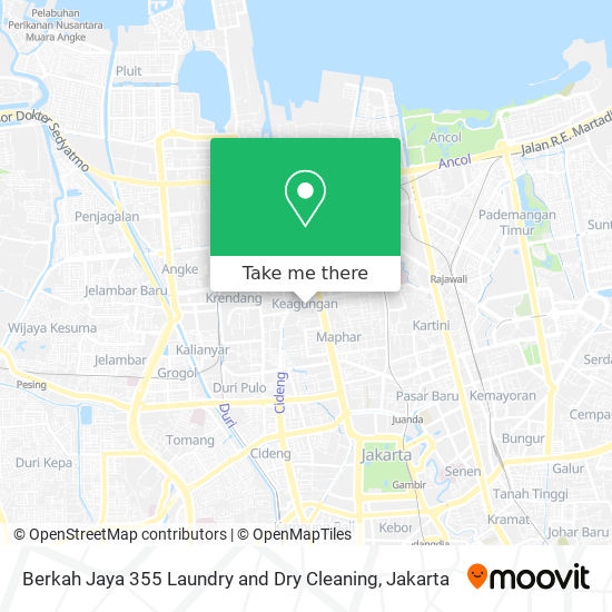 Berkah Jaya 355 Laundry and Dry Cleaning map