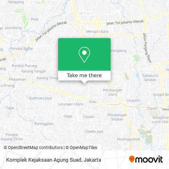 Komplek Kejaksaan Agung Suad map