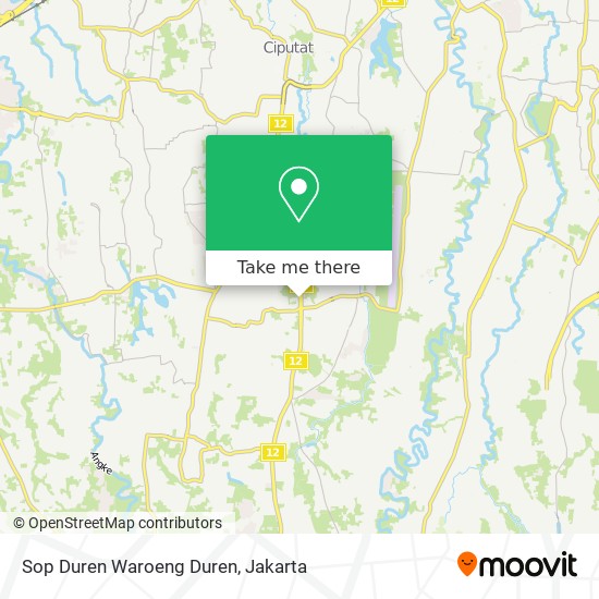 Sop Duren Waroeng Duren map