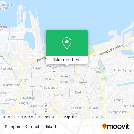 Sempurna Komputer map