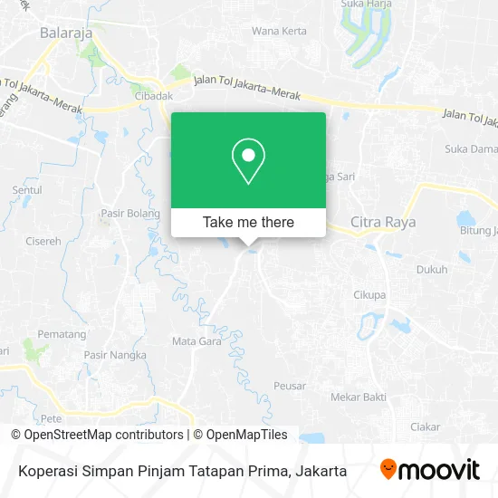 Koperasi Simpan Pinjam Tatapan Prima map
