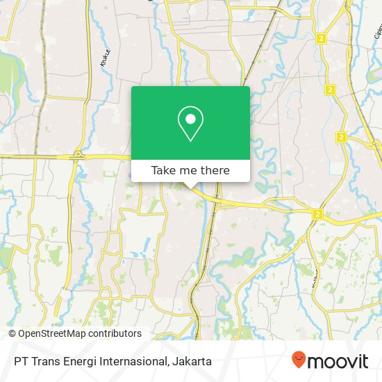 PT Trans Energi Internasional, Pasar Minggu map