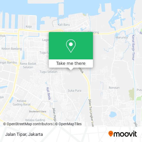 Jalan Tipar map