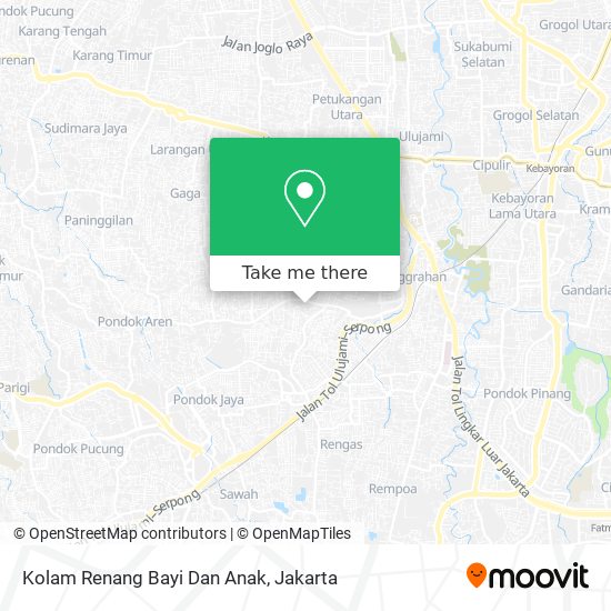 Kolam Renang Bayi Dan Anak map