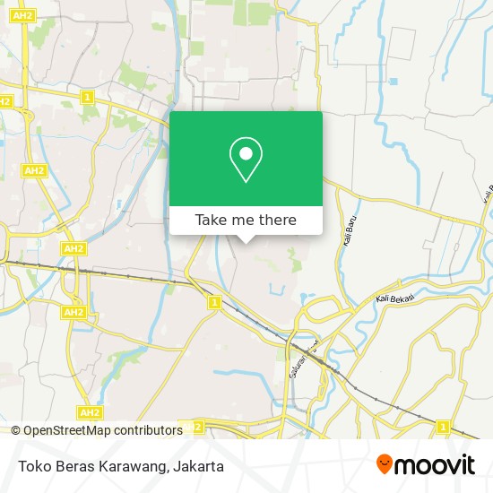 Toko Beras Karawang map