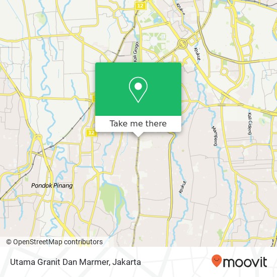 Utama Granit Dan Marmer, Jalan Panglima Polim Raya map