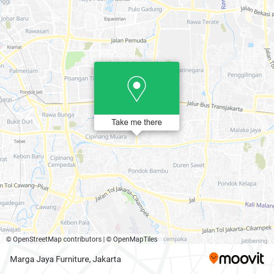 Marga Jaya Furniture map