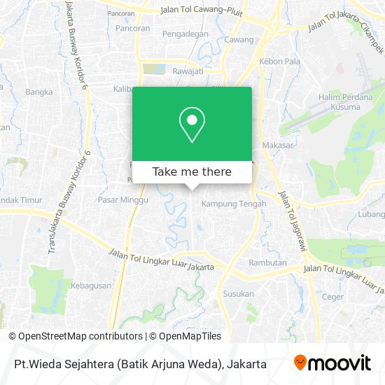 Pt.Wieda Sejahtera (Batik Arjuna Weda) map