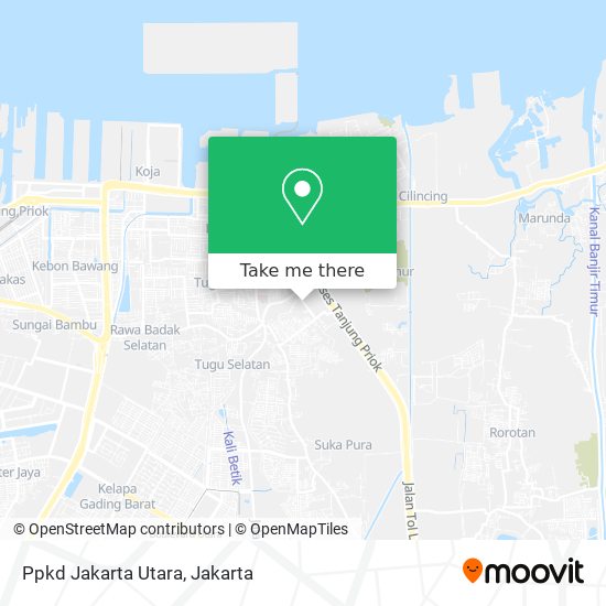 Ppkd Jakarta Utara map