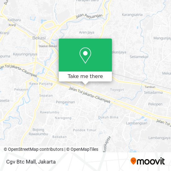 Cgv Btc Mall map