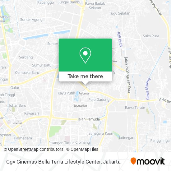 Cgv Cinemas Bella Terra Lifestyle Center map