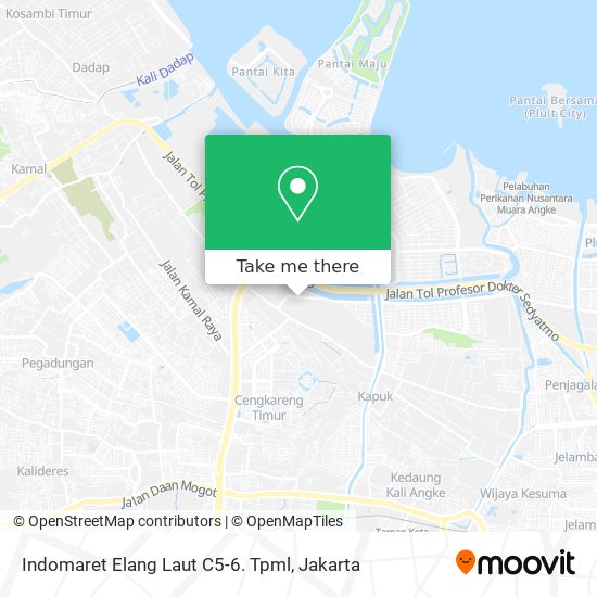 Indomaret Elang Laut C5-6. Tpml map