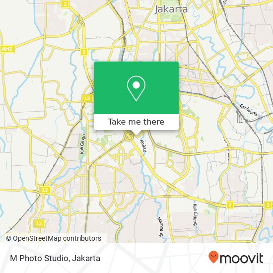 M Photo Studio, Jalan Garnisun Dalam 8 Setiabudi map