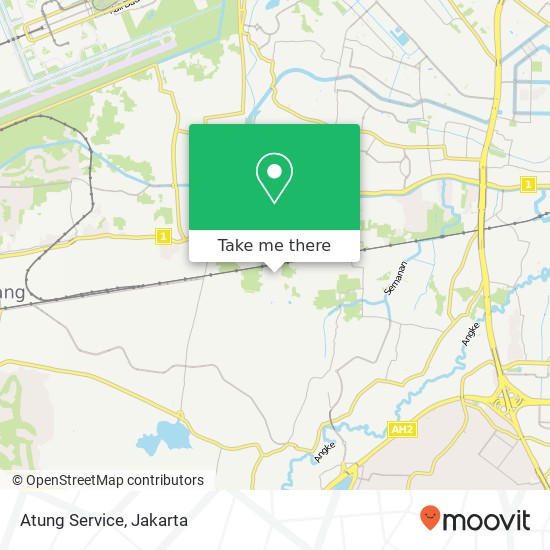 Atung Service, Jalan Gaga Alastua Kalideres map