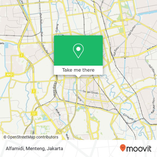 Alfamidi, Menteng map