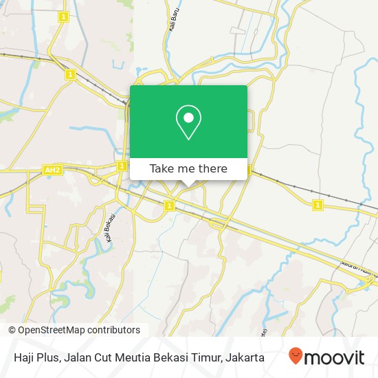 Haji Plus, Jalan Cut Meutia Bekasi Timur map