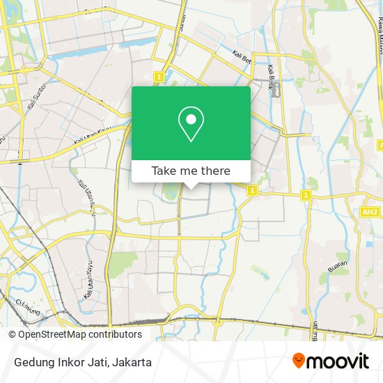 Gedung Inkor Jati map