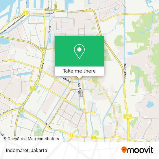 Indomaret map