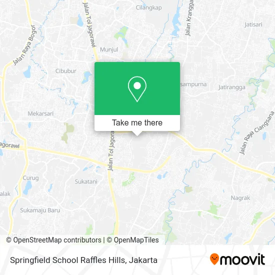 Springfield School Raffles Hills map
