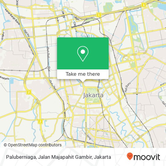 Paluberniaga, Jalan Majapahit Gambir map