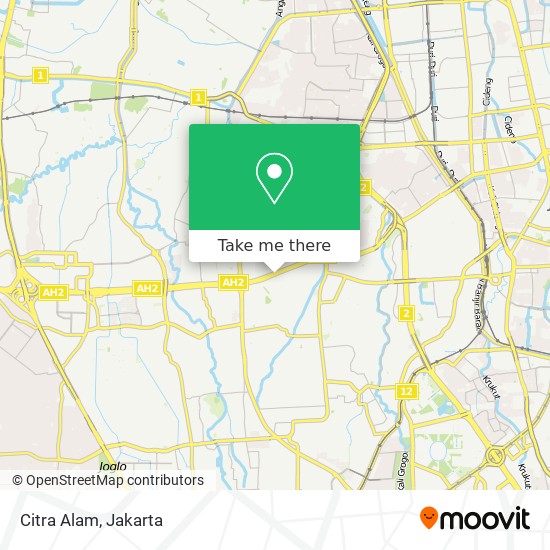 Citra Alam map