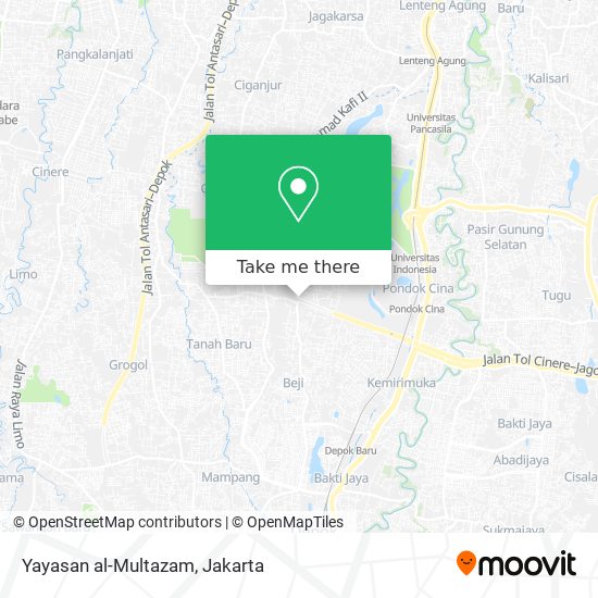 Yayasan al-Multazam map