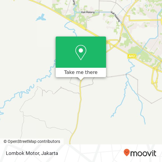 Lombok Motor map