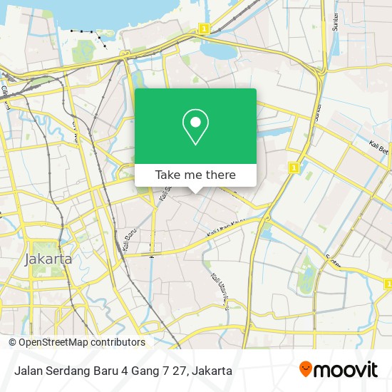 Jalan Serdang Baru 4 Gang 7 27 map